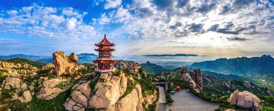 五莲山气候好意思如画